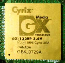 <span class="mw-page-title-main">MediaGX</span> Series of x86-compatible processor