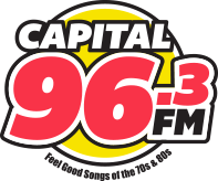 Final logo as Capital 96.3; a variation of this logo also contained the emblem of Boom. CKRA capital96.3fm logo.png