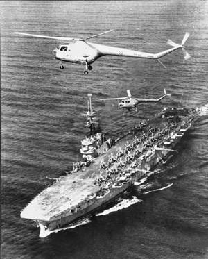 HMS <i>Vengeance</i> (R71) Colossus-class aircraft carrier