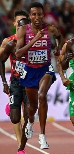 <span class="mw-page-title-main">Yared Nuguse</span> American middle-distance runner (born 1999)