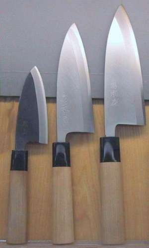 <i>Deba bōchō</i> Japanese kitchen knives