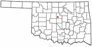 <span class="mw-page-title-main">Cedar Valley, Oklahoma</span> City in Oklahoma, United States