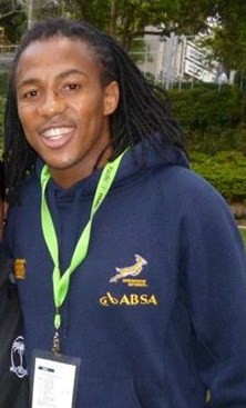 <span class="mw-page-title-main">Cecil Afrika</span> South African rugby union player