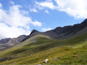 Sgùrr na Banachdaich 965m high mountain in Scotland