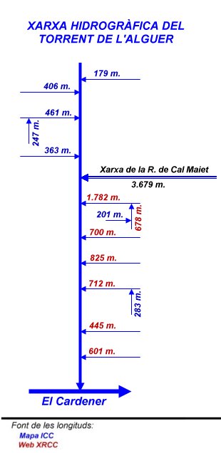 Xarxa hidrogràfica del Torrent de l'Alguer