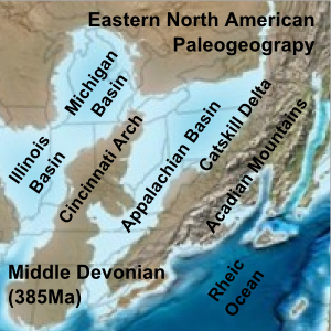 <span class="mw-page-title-main">Cincinnati Arch</span> Geologic uplift in the Midwestern United States