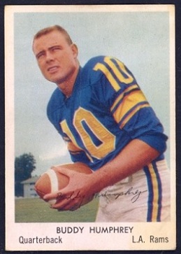 <span class="mw-page-title-main">Buddy Humphrey</span> American football player and coach (1935–1988)