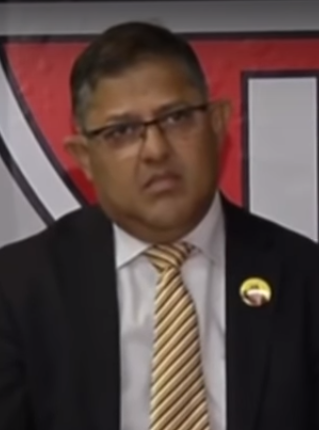 <span class="mw-page-title-main">Narend Singh</span> South African politician (born 1954)