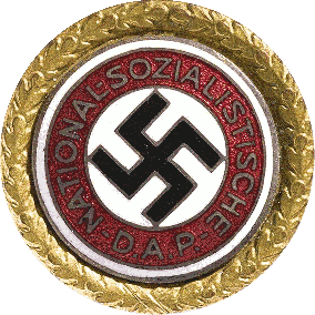 <span class="mw-page-title-main">Golden Party Badge</span> Nazi award