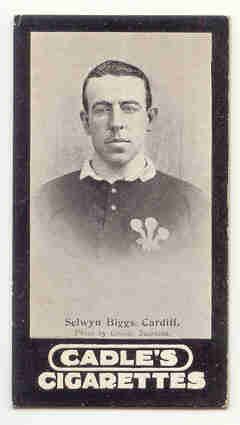 <span class="mw-page-title-main">Selwyn Biggs</span> Welsh rugby union player