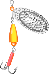 Fishing lure Object to attract fish