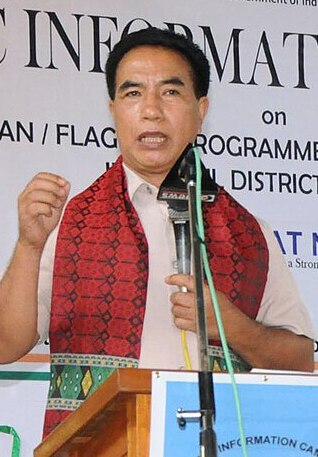 <span class="mw-page-title-main">Lalduhoma</span> 6th and current Chief Minister of Mizoram