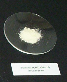 <span class="mw-page-title-main">Samarium(III) chloride</span> Chemical compound