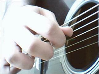 <span class="mw-page-title-main">Flatpicking</span> Playing technique on the guitar