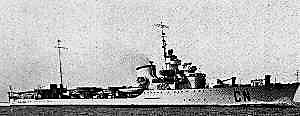 Italian destroyer <i>Camicia Nera</i> Destroyer of the Regia Marina