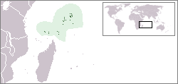 Location of Seychelles