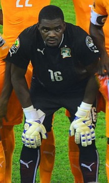 Gbohouo in Ivory Coast national team Sylvain Gbohouo 2015.jpg