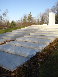 <span class="mw-page-title-main">Blue Sky Mausoleum</span> Frank Lloyd Wright designed site in Buffalo, New York