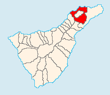 San Cristóbal de La Laguna – Mappa