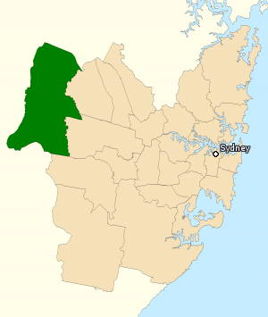 <span class="mw-page-title-main">Division of Lindsay</span> Australian federal electoral division