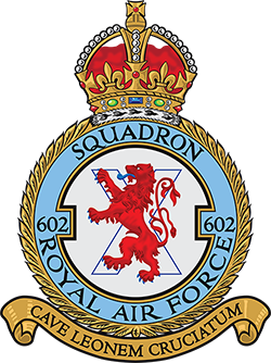 <span class="mw-page-title-main">No. 602 Squadron RAuxAF</span> Squadron of the Royal Air Force