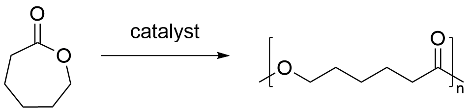 Polycaprolactone, polycaprolactone synthesis