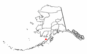 <span class="mw-page-title-main">Ugashik, Alaska</span> Census-designated place in Alaska, United States