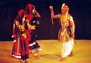 <span class="mw-page-title-main">Maach</span> Form of Indian folk theatre