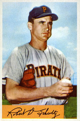 <span class="mw-page-title-main">Bob Schultz</span> American baseball player (1923-1979)