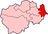 <span class="mw-page-title-main">Easington District</span> Former local government district in England