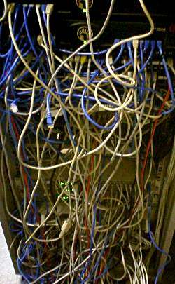 <span class="mw-page-title-main">Cable management</span> Tidily securing cables