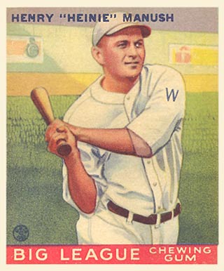 <span class="mw-page-title-main">Heinie Manush</span> American baseball player (1901-1971)