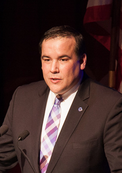 <span class="mw-page-title-main">Andrew Ginther</span> 53rd mayor of Columbus, Ohio, US