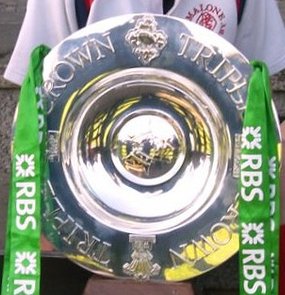 <span class="mw-page-title-main">Triple Crown (rugby union)</span> Rugby competition between Scotland, Wales, Ireland and England