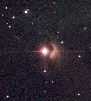 <span class="mw-page-title-main">NGC 1555</span> Variable nebula in the constellation Taurus