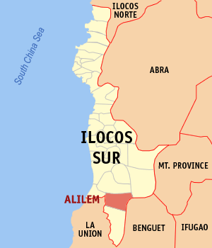 <span class="mw-page-title-main">Alilem</span> Municipality in Ilocos Sur, Philippines