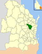 <span class="mw-page-title-main">Shire of Kilkivan</span> Local government area in Queensland, Australia