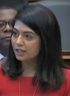 <span class="mw-page-title-main">Sara Singh</span> Canadian politician (born 1985)