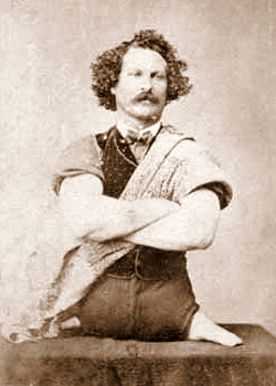 <span class="mw-page-title-main">Eli Bowen</span> Sideshow performer (1844–1924)