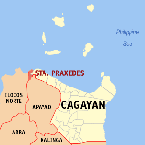 <span class="mw-page-title-main">Santa Praxedes, Cagayan</span> Municipality in Cagayan, Philippines