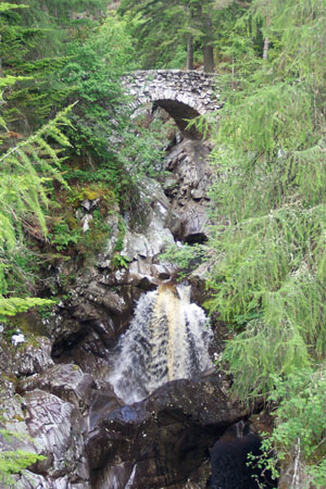 <span class="mw-page-title-main">Falls of Bruar</span> Waterfall in Perth and Kinross, Scotland