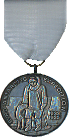 Second Byrd Antarctic Expedition Medal