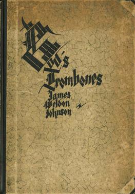 <i>Gods Trombones</i> Book of poems by James Weldon Johnson