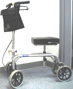 <span class="mw-page-title-main">Knee scooter</span> Ambulation aid