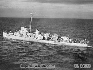 HMS <i>Loring</i> (K565) Frigate of the Royal Navy