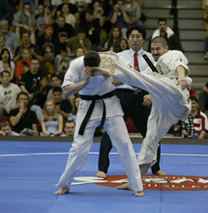 <span class="mw-page-title-main">Full contact karate</span> Competition format of karate