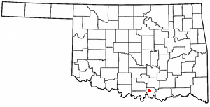 <span class="mw-page-title-main">Oakland, Oklahoma</span> Town in Oklahoma, United States