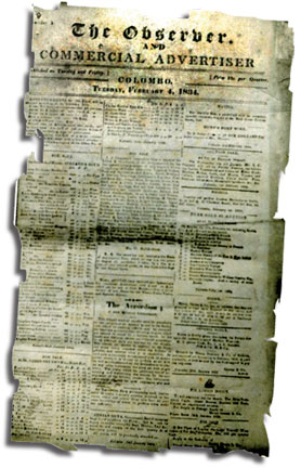 <i>The Ceylon Observer</i> Former Sri Lankan newspaper