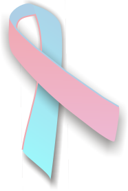 <span class="mw-page-title-main">Pink and blue ribbon</span> Pink and blue ribbon for prenatal and infant loss