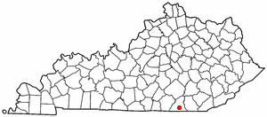 <span class="mw-page-title-main">Pine Knot, Kentucky</span> Census-designated place in Kentucky, United States